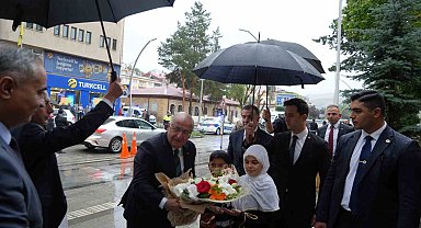 Bakan Güler Türkiye Buluşmaları kapsamında memleketi Bayburt'a geldi