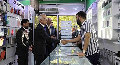 Bakan Uraloğlu, esnaflarla bir araya geldi