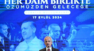 Bakan Uraloğlu: "Samsun-Sarp arasında yapılacak 510 kilometrelik hattın 300 kilometresi tünel olacak"