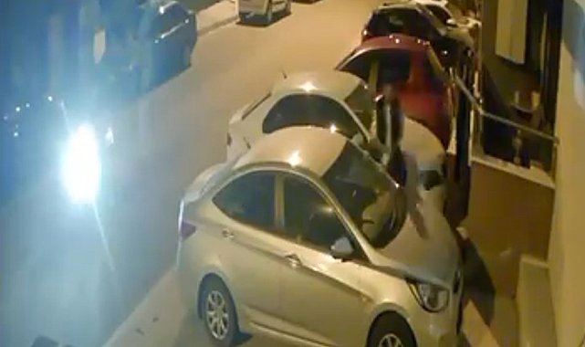 Balkonda kurumaya bırakılan kıyafetler böyle çalındı