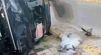 Bandırma'da feci kaza: Belediye çalışanı hayatını kaybetti