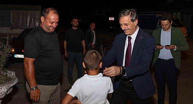 Başkan Alemdar Sakarya'da adım adım vatandaşlarla kucaklaşıyor