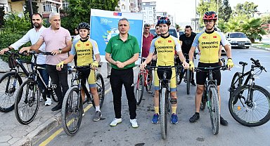 Başkan Çenet, Avrupa Hareketlilik Haftası'nda pedal çevirdi