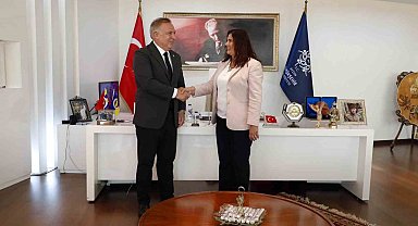 Başkan Çerçioğlu, CHP Genel Başkan Yardımcısı Zeybek'i ağırladı