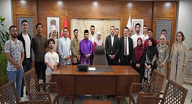 Başkan Çetinkaya Malezyalı heyeti kabul etti