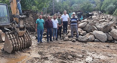 Başkan Güler, Başçayır'daki çalışmaları inceledi