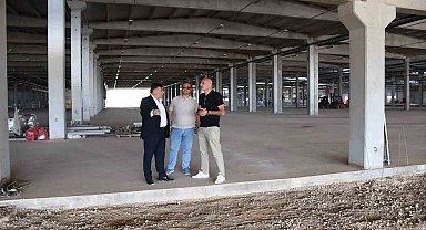 Başkan Koca, Emet - Hisarcık Orta Ölçekli OSB'deki çalışmaları inceledi