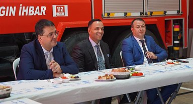 Başkan Yardımcısı Çobanoğlu, itfaiyeciler bir araya geldi