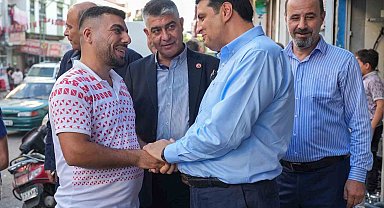 Başkan Yılmaz, halk buluşmalarına devam ediyor