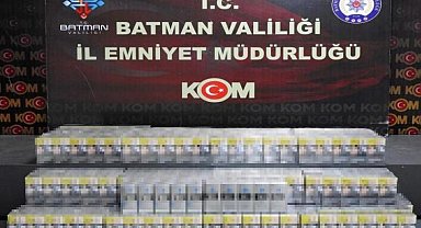 Batman'da kaçakçılık operasyonunda 2 şüpheli gözaltına alındı