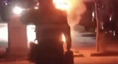 Batman'da patlayan trafo geceyi gündüze çevirdi