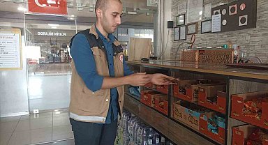 Bayburt'ta hızlı tüketim ve toplu satış noktalarında denetim yapıldı