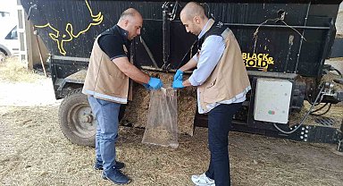 Bayburt'ta yemlerden incelenmek üzere numuneler alındı