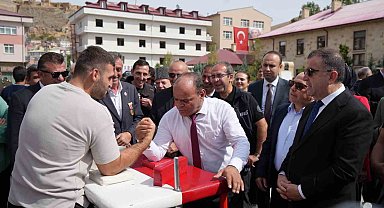 Bayburtlu gaziler için spor etkinliği düzenlendi