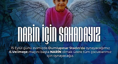Belediye Kütahyaspor, Narin için sahaya çıkacak