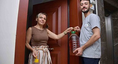 Beş litre atık yağ bir litre sıvı deterjana dönüşüyor