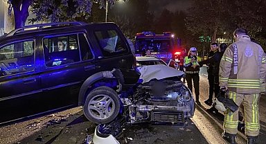 Beşiktaş'ta zincirleme trafik kazası: Kaza sonrası sürücüler arasında kavga çıktı