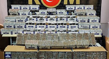 Bilecik'te 90 bin adet makaron ele geçirildi