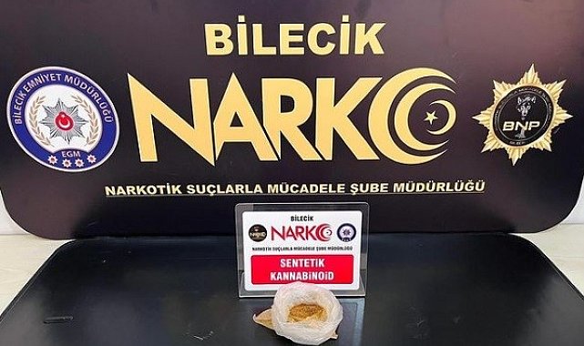 Bilecik'te adliye otoparkında hareketli dakikalar yaşandı