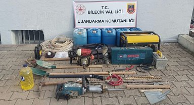 Bilecik'te definecilere suçüstü