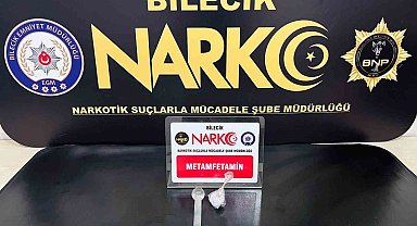 Bilecik'te durdurulan şüpheli araçta uyuşturucu madde ele geçirildi
