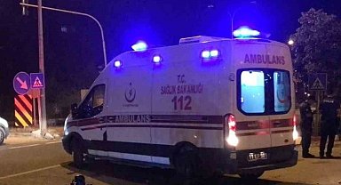 Bilecik'te kontrolden çıkan motosiklet duvara çarparak durabildi, sürücüsü yaralandı