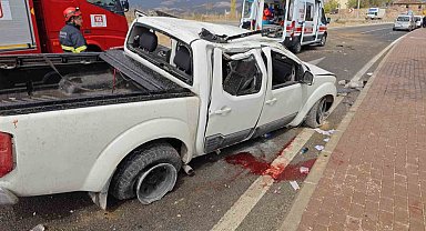 Bilecik'te meydana gelen trafik kazasında 1'i ağır 4 kişi yaralandı
