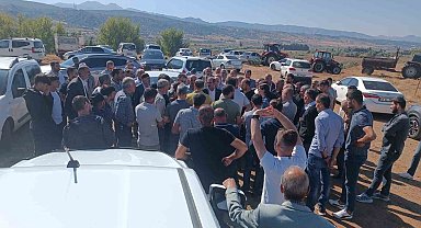 Bingöl'de köylülerden SÜTAŞ'a tepki