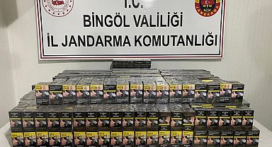 Bingöl'de silah ve kaçak sigara ele geçirildi