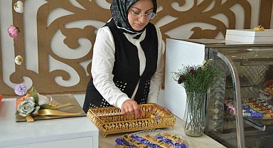 Bitlisli kadın girişimci kendi çikolata atölyesini kurdu