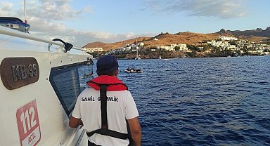 Bodrum'da 7 düzensiz göçmen yakalandı: 1 gözaltı