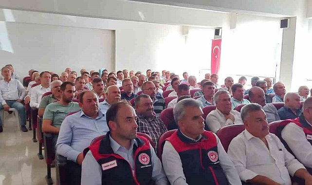 Buldanlı üreticilere yeni destekleme modeli anlatıldı