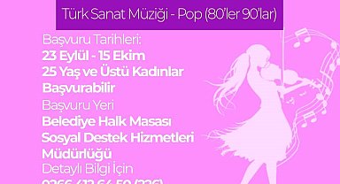 Burhaniye Belediyesi Kadın Korosu kuruyor