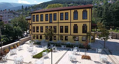 Bursa'da 168 yıllık tarihi bina, Alev Alatlı Şehir Düşünce ve Sanat Merkezi oldu
