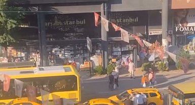 Bursa'da 'yol verme' tartışması kamerada