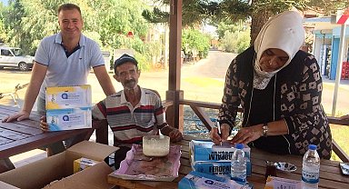 Büyükşehir'den Manavgatlı üreticilere yapışkan tuzak desteği
