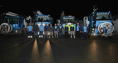 Büyükşehir'den sorunsuz altyapı için kış hazırlığı