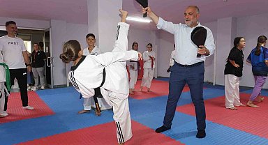 Canik'te çocuklara ücretsiz spor imkanı