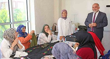 Canik'te kadınlara ücretsiz mesleki eğitim desteği