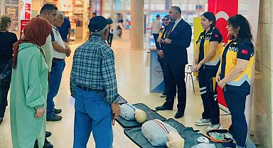 Çankırı'da vatandaşlara ilk yardım eğitimi verildi