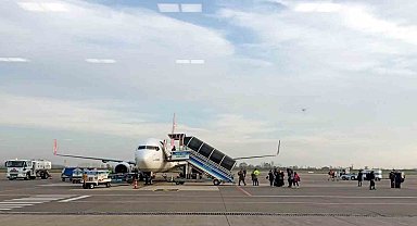 Çarşamba Havalimanı'nda 8 ayda 1 milyona yakın yolcuya hizmet verildi