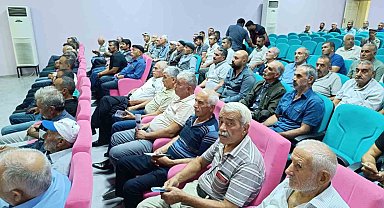 Çemişgezek'te çiftçiler bilgilendirildi