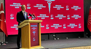 CHP Genel Başkanı Özgür Özel: " Gemi tam olarak karaya oturdu"