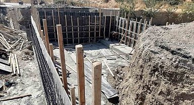 Çiğli'nin yeni köprüsü yükseliyor