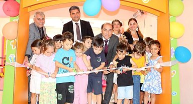 Çınarcık Çiçek Yuvası Anaokulu'nda oyun salonu açılışı