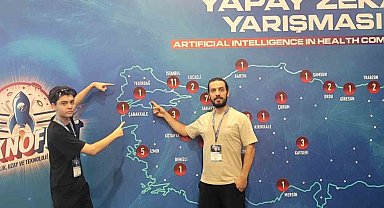 Çorlulu öğrenci Türkiye üçüncüsü