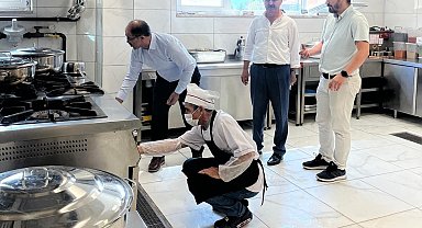 Çorum İl Müdürü Aydın, aile ve sosyal hizmetler müdürlüğüne bağlı kurumları denetledi