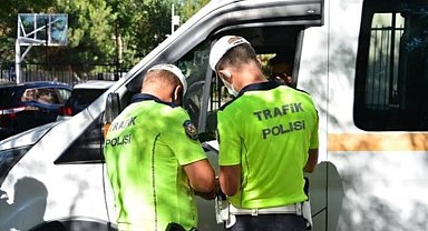 Çorum'da okul çevresi ve servis araçları denetlendi