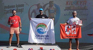 Çukurova Belediyesi maratondan 4 kupa ile döndü