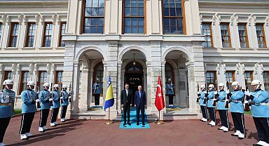 Cumhurbaşkanı Erdoğan, Bosna-Hersek Devlet Başkanlığı Konseyi Başkanı Denis Becirovic ile bir araya geldi
